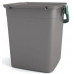KIS BIO 9L konténer 25,5x23x25cm szürke