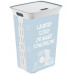 KIS CHIC HAMPER WITTY 60L Szennyestartó 44x35x61cm