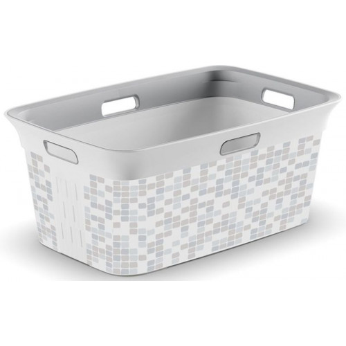 KIS CHIC BASKET MOSAIC 45L Szennyeskosár 59x39x27cm