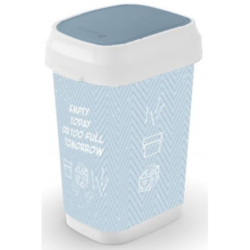 KIS DUAL SWING BIN STYLE S 10L WITTY Kosár 19x25x32cm