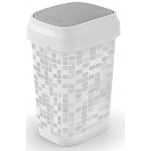 KIS DUAL SWING BIN STYLE S 10L MOSAIC Kosár 19x25x32cm