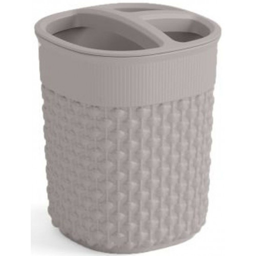 KIS FILO fogkefetartó 9x9x12cm taupe