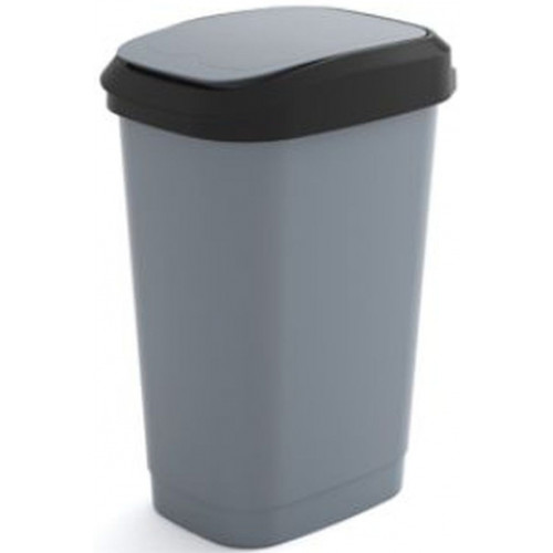 KIS DUAL TOUCH BIN L 50L Szemetes 31x42x60cm szürke