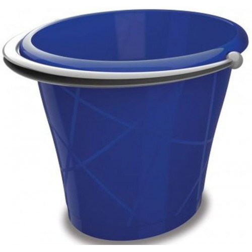 KIS Ovális vödör 15L 35x39x29cm kék
