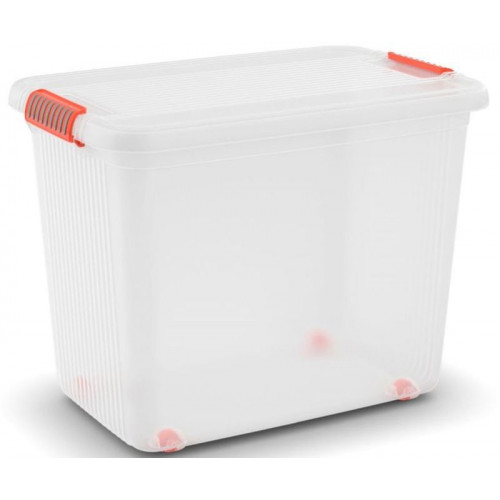 KIS K LATCH BOX XXL 69L 59x39x45cm átlátszó