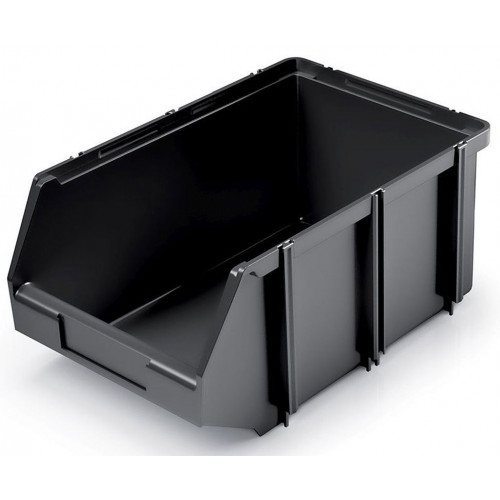KISTENBERG CLICK BOX tárolódoboz, 22,5 x 14 x 9,5 cm, fekete KCB23-S411