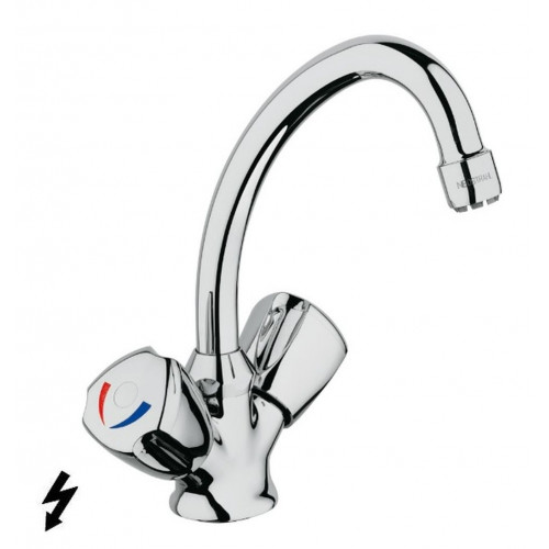 KLUDI Standard álló mosogató csaptelep, króm, 319180515