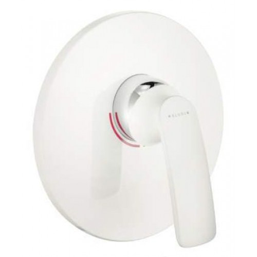 KLUDI Balance falsík alatti egykaros zuhanycsap, fehér/króm 526559175