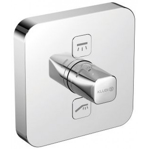 KLUDI Push falsík alatti csaptelep, króm 387110538