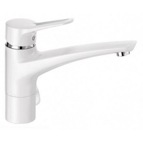 KLUDI MIX egykaros mosogatócsap multi-csatlakozóval, fehér/króm 399069262