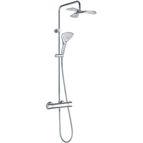 KLUDI Fizz Thermostat Dual Shower System zuhanyrendszer, króm 6709605-00