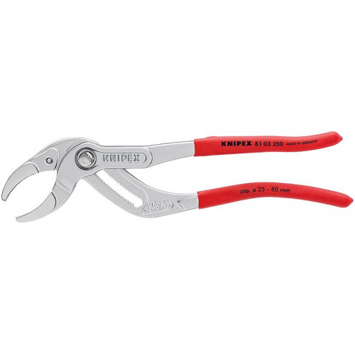 KNIPEX szifon- és konnektorfogó, 250 mm 8103250