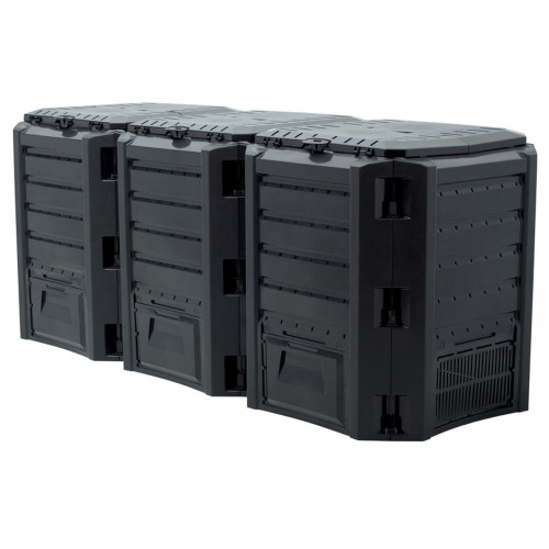 KIÁRUSÍTÁS PROSPERPLAST Module Compogreen komposztáló 1200L IKSM1200C ÚJRACSOMAGOLT