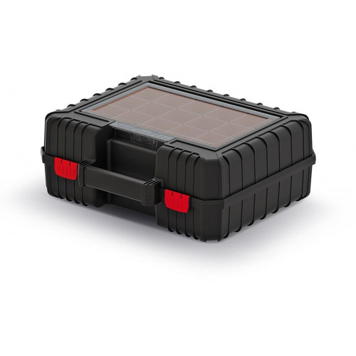 KISTENBERG HEAVY szerszámkoffer rendszerezővel, 384 x 335 x 144 mm KHV40B-S411