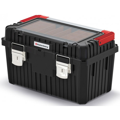 KISTENBERG HEAVY szerszámkoffer betéttel, határolóval, 585 x 360 x 337 mm KHVA603535BSM