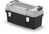 KISTENBERG OPTIMA szerszámoskoffer fém karral és zárral, 580 x 296 x 305 mm KOPA6030BM-4C