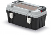 KISTENBERG OPTIMA szerszámoskoffer fém karral és zárral, 470 x 256 x 238 mm KOPA5025SM-4C