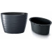 Prosperplast MAZE Virágcserép 58,5cm, antracit DBMZE600