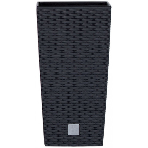 PROSPERPLAST RATO SQUARE virágcserép 26cm, 27l, antracit DRTS265-S433