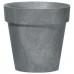 PROSPERPLAST CUBE BETON EFFECT virágcserép, 25cm, 7L, marengo DCUB250E-425U