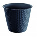 PROSPERPLAST RATOLLA ROUND virágcserép, 1,6L, antracit DRSO170-S433