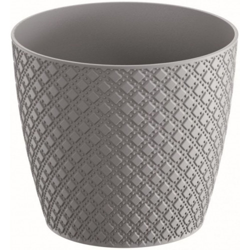 PROSPERPLAST ORIENT virágcserép, 2L, szürke DOR160-405U PROSPERPLAST ORIENT virágcserép, 2L, szürke DOR160-405U
