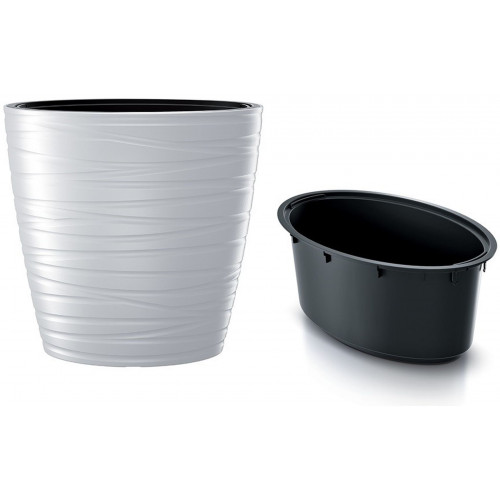 Prosperplast MAZE Virágcserép 58,5cm, fehér DPMZE600