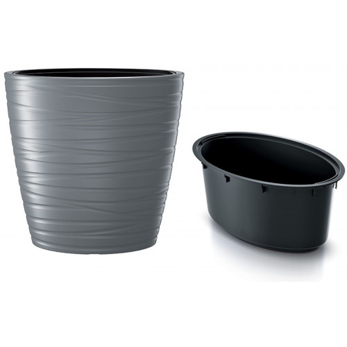 Prosperplast MAZE Virágcserép 58,5cm, szürke DPMZE600