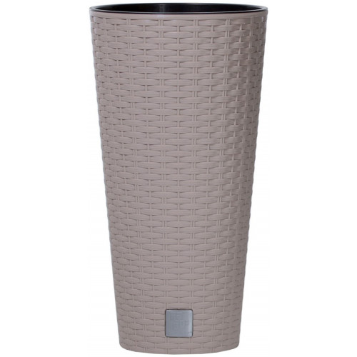 PROSPERPLAST RATO TUBUS virágcserép, 15/27L, mokka DRTUS300-7529U