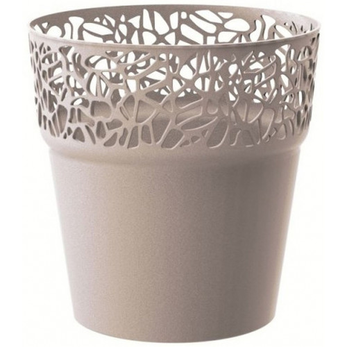 PROSPERPLAST TREE virágcserép 17,5cm, mocca DTRE175 PROSPERPLAST TREE virágcserép 17,5cm, mocca DTRE175