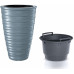 PROSPERPLAST FREZE virágcserép, 18/44L, szürke DPFE400-443U