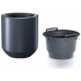 PROSPERPLAST HEOS virágcserép, 18/36L, antracit DPHEW400-S433