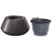 Prosperplast HEOS Virágcserép 58,2cm, antracit DMHET600-S433