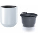 PROSPERPLAST HEOS virágcserép, 18/36L, fehér DPHEW400-S449