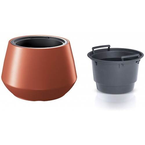 PROSPERPLAST HEOS virágcserép, 11/51L, réz DMHET440-7598U PROSPERPLAST HEOS virágcserép, 11/51L, réz DMHET440-7598U
