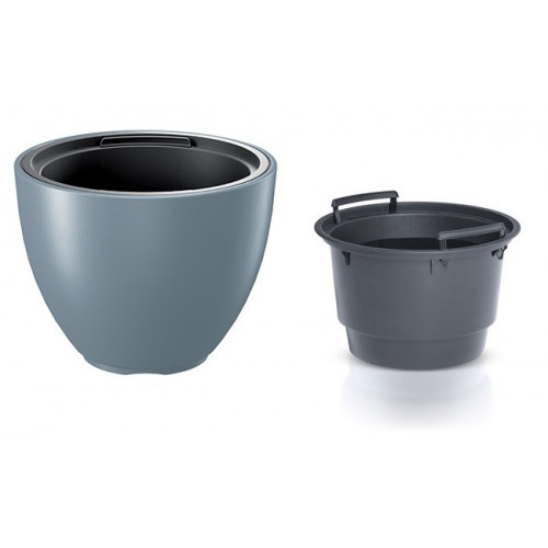 PROSPERPLAST HEOS virágcserép, 8/10L, szürke DBHEM300-443U PROSPERPLAST HEOS virágcserép, 8/10L, szürke DBHEM300-443U