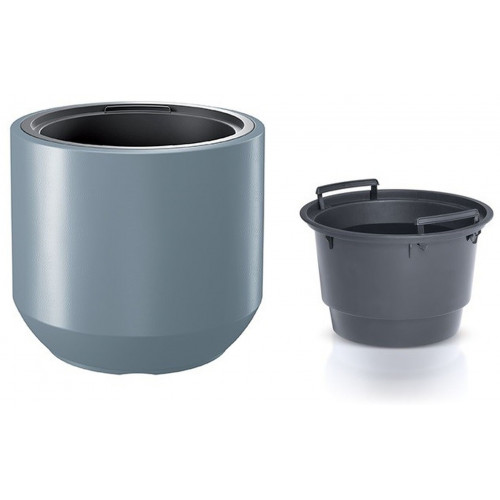 PROSPERPLAST HEOS virágcserép, 18/46L, szürke DBHEW400-443U PROSPERPLAST HEOS virágcserép, 18/46L, szürke DBHEW400-443U