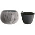 Prosperplast SANDY BOWL virágcserép, 48cm, 21L, szürke DSK480