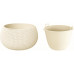 Prosperplast SPLOFY Bowl virágcserép, 37cm, 9l, krém DKSP370-CY728