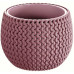 Prosperplast SPLOFY Bowl virágcserép 18cm, 1,4l, rózsaszín DKSP180-5245U