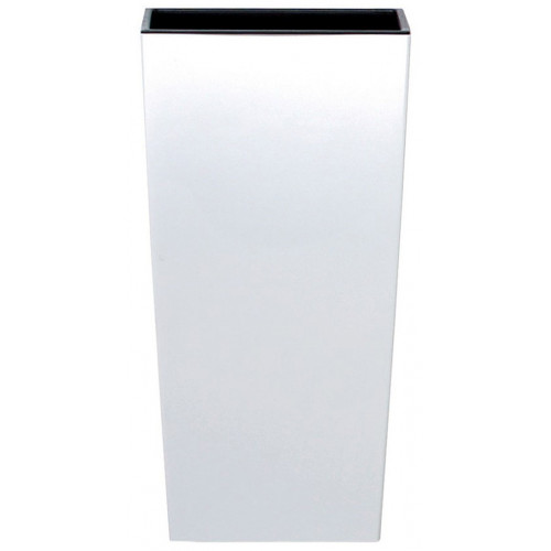 PROSPERPLAST URBI SQUARE virágcserép, 14/35L, fehér DURS300-S449