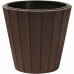 PROSPERPLAST WOODE virágcserép, 39,3 x 37 cm, barna DBWO400