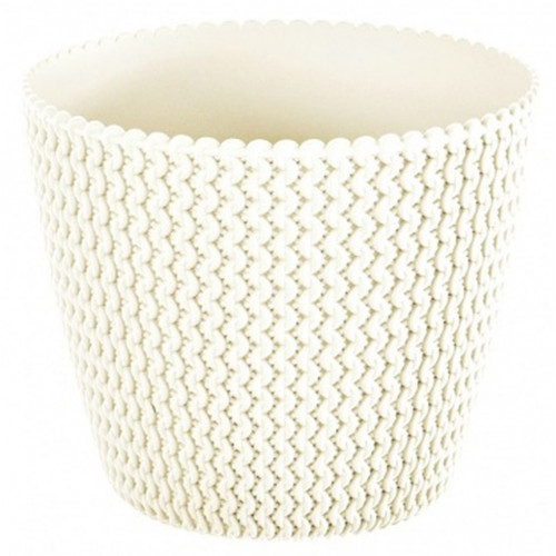 PROSPERPLAST SPLOFY virágcserép, 39,1 cm, 28,2 l, krém DSP400-CY728 PROSPERPLAST SPLOFY virágcserép, 39,1 cm, 28,2 l, krém DSP400-CY728