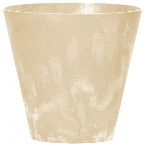 Prosperplast TUBUS BETON Effect virágcserép, 30cm, 12L, krém DTUB300E