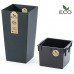 Prosperplast URBI SQUARE ECO Virágcserép 40cm, antracit DURS400W-S433