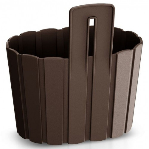PROSPERPLAST BOARDEE WALL virágcserép, 2,2L, barna DDES200-R222 PROSPERPLAST BOARDEE WALL virágcserép, 2,2L, barna DDES200-R222