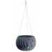 PROSPERPLAST SANDY BOWL WS virágcserép, 37cm, 9L, antracit DSK370WS-S433