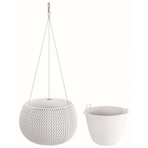 Prosperplast SPLOFY Bowl WS virágcserép, 37cm, 9l, fehér DKSP370WS-S449 Prosperplast SPLOFY Bowl WS virágcserép, 37cm, 9l, fehér DKSP370WS-S449