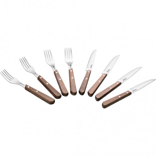 LAMART Walnut Steak étkészlet 8 db LT2062 LAMART Walnut Steak étkészlet 8 db LT2062
