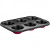LAMART LT3071 Base muffin sütőforma, 6 db, piros 42002693